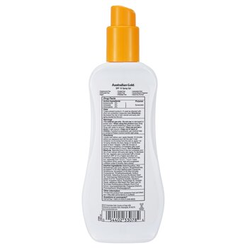 Australian Gold - Spray Gel Sunscreen SPF 15 (Ultimate Hydration) Image 2