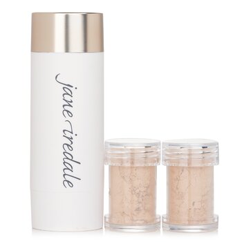 Jane Iredale - Amazing Base Loose Mineral Powder SPF 20 Refillable Brush (1x Brush, 2x Refills) - Warm Sienna Image 1