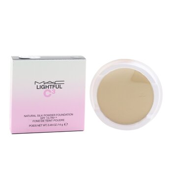 MAC - Lightful C Natural Silk Powder Foundation SPF 15 Refill - # NC25 Image 1