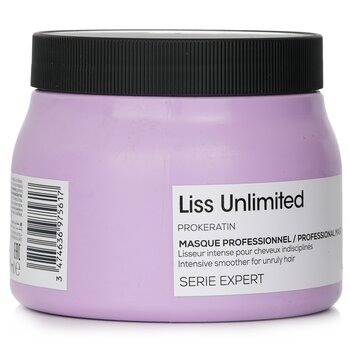 L'Oreal - Professionnel Serie Expert - Liss Unlimited Prokeratin Intense Smoothing Mask (For Unruly Hair) Image 1