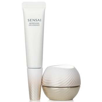 Kanebo - Sensai Total Eye Treatment Set: Refreshing Eye Essence + Melty Rich Eye Cream Image 1