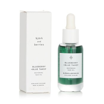 Bjork & Berries - Blueberry+ Blue Tansy Restoring Face Oil Image 1