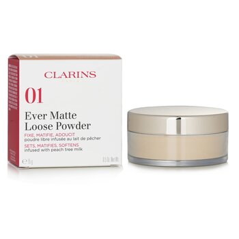 Clarins - Ever Matte Loose Powder - # 01 Universal Light Image 1