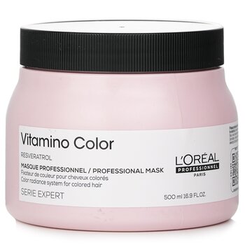 Professionnel Serie Expert - Vitamino Color Resveratrol Color Radiance System Mask (For Colored Hair) (Salon Product) (500ml/16.9oz) 