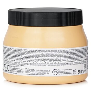 L'Oreal - Professionnel Serie Expert - Absolut Repair Gold Quinoa + Protein Instant Resurfacing Mask (For Dry and Damaged Hair) Image 2