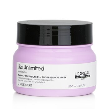 Professionnel Serie Expert - Liss Unlimited Prokeratin Intensive Smoother Mask (For Unruly Hair) (250ml/8.5oz) 