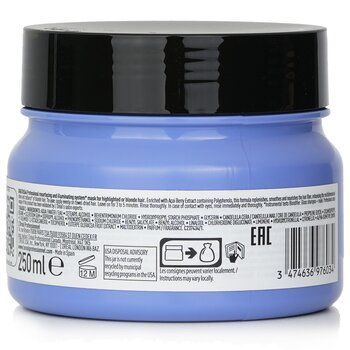 L'Oreal - Professionnel Serie Expert - Blondifier Acai Polyphenols Resurfacing and Illuminating System Mask Image 2