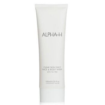 Alpha-H Clear Skin Daily Face and Body Wash 185ml/6.25oz