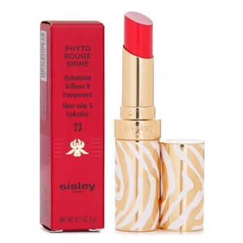 Sisley - Phyto Rouge Shine Hydrating Glossy Lipstick - # 23 Sheer Flamingo Image 1