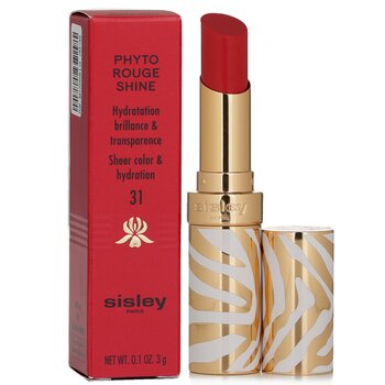 Sisley - Phyto Rouge Shine Hydrating Glossy Lipstick - # 31 Sheer Chili Image 1