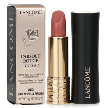 Lancome - L'Absolu Rouge Cream Lipstick - # 253 Mademoiselle Amanda Image 1