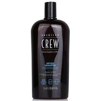 American Crew Men Detox Shampoo 1000ml/33.8oz