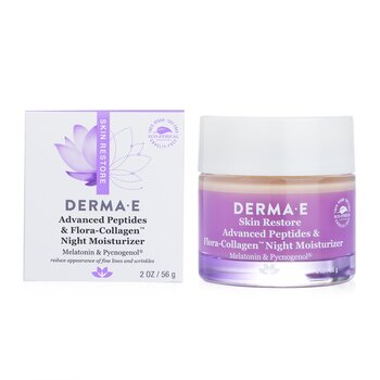 Derma E - Skin Restore Advanced Peptides & Flora Collagen Night Moisturizer Image 1