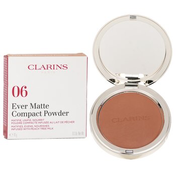 Clarins - Ever Matte Compact Powder - # 06 Deep Image 1