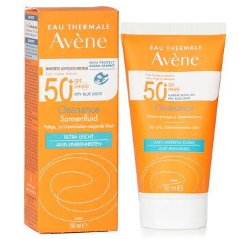 Avene - Very High Protection Cleanance Solar SPF50+ - For Oily, Blemish-Prone Skin Image 1