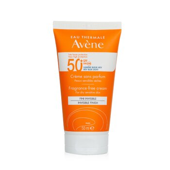 Avene Very High Protection Fragrance-Free Cream SPF50+ - For Dry Sensitive Skin 50ml/1.7oz