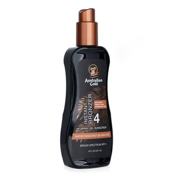 Australian Gold - Spray Gel Sunscreen SPF 4 with Instant Bronzer Image 1