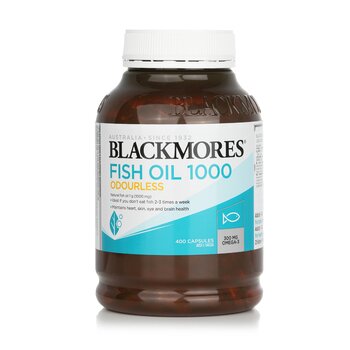 ブラックモアズ Blackmores Odorless Fish Oil 1000 400capsules