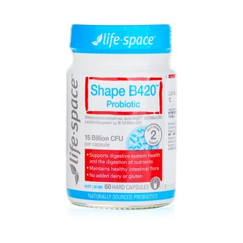 ライフスペース Life Space Shape B420 Probiotic 60capsules