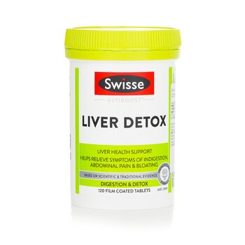 Swisse Ultiboost Liver Detox - 120 capsules 120pcs/box