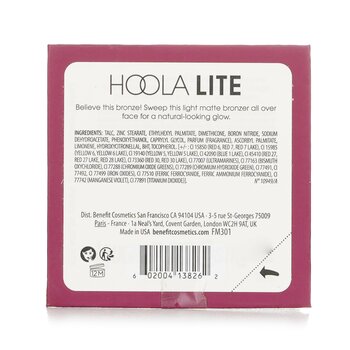 Benefit - Hoola Light Matte Bronzer - #Hoola Lite Image 2