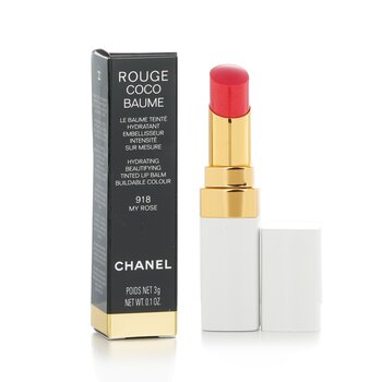 Chanel - Rouge Coco Baume Hydrating Beautifying Tinted Lip Balm - # 918 My Rose Image 1