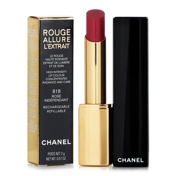 Chanel - Rouge Allure Lextrait Lipstick - # 818 Rose Independent Image 1