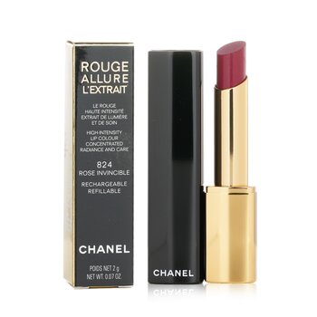 Chanel - Rouge Allure Lextrait Lipstick - # 824 Rose Invincible Image 1