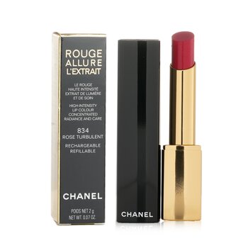 Chanel - Rouge Allure Lextrait Lipstick - # 834 Rose Turbulent Image 1