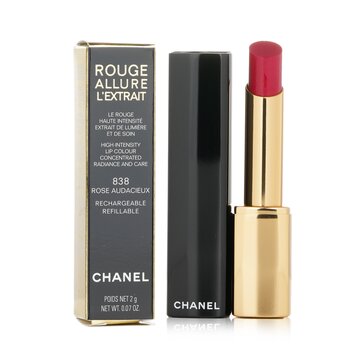 Chanel - Rouge Allure Lextrait Lipstick - # 838 Rose Audacieux Image 1