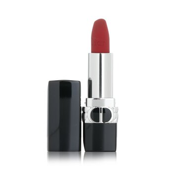 Rouge Dior Floral Care Refillable Lip Balm - # 999 (Matte Balm) (3.5g/0.12oz) 