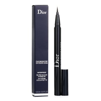 Christian Dior - Diorshow On Stage Liner Waterproof Liquid Eyeliner - # 096 Satin Black Image 1