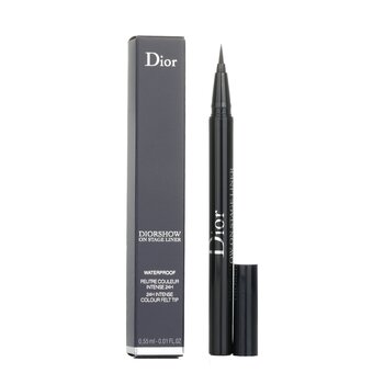 Christian Dior - Diorshow On Stage Liner Waterproof Liquid Eyeliner - # 091 Matte Black Image 1