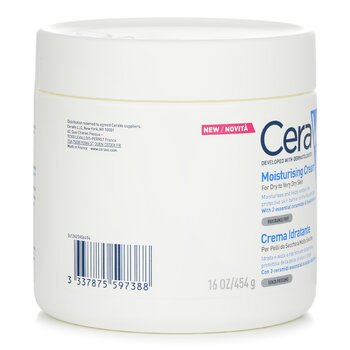 CeraVe - Moisturising Cream For Dry to Very Dry Skin (US/EU Random Packing Pick) Image 1