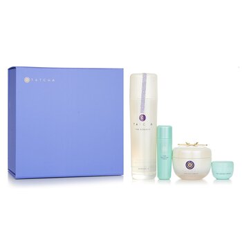 Essence Bundle: The Essence Plumping Skin Softener 150ml + The Silk Cream 50ml + Water Cream 5ml + Texture Tonic 25ml (4pcs) 