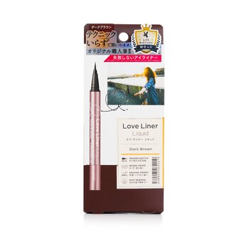 Liquid Eyeliner - # Dark Brown (0.55ml/0.02oz) 