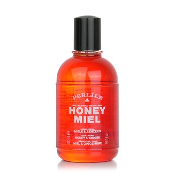 Honey Miel Honey & Ginger Bath Cream (500ml/16.9oz) 
