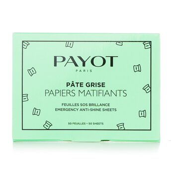 Payot Pate Grise Papiers Matifiants ورقة الطوارئ المضادة للمعان 10x 50sheets