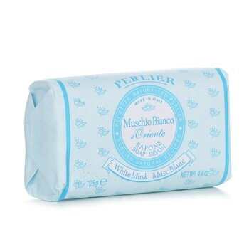 Perlier - White Musk Bar Soap Image 1
