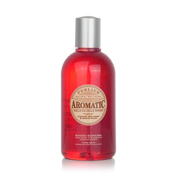 Perlier Gel de banho aromático damasco rosa vermelha e almíscar branco 500ml/16.9oz