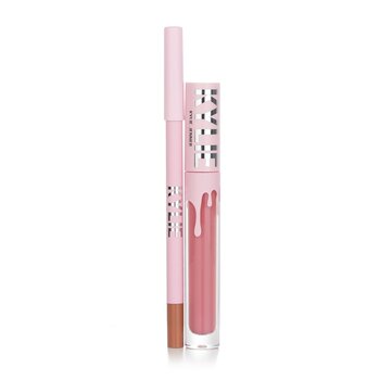 Kylie By Kylie Jenner - Matte Lip Kit: Matte Liquid Lipstick 3ml + Lip Liner 1.1g - # 808 Kylie Matte Image 2