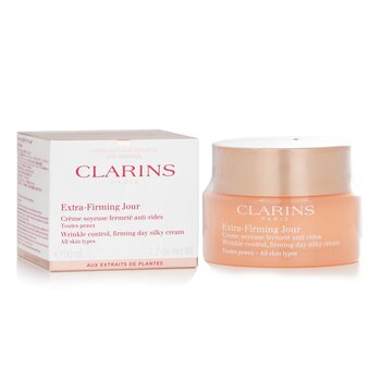 Clarins - Extra Firming Jour Wrinkle Control, Firming Day Silky Cream (All Skin Types) Image 1