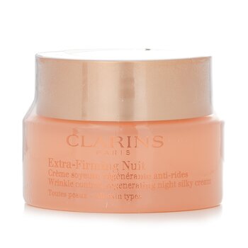 Clarins Extra Firming Nuit Wrinkle Control, Regenerating Night Silky Cream (All Skin Type) 50ml/1.6oz