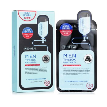 Mediheal - M.E.N Timetox Black Mask EX. Image 1