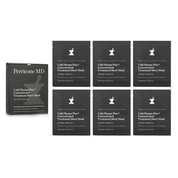 Cold Plasma Plus+ Concentrated Treatment Sheet Mask (6x24ml/0.8oz) 