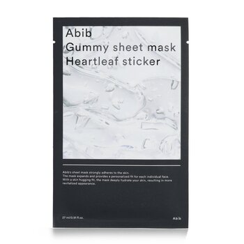 Abib - Gummy Sheet Mask - Heartleaf Sticker Image 1