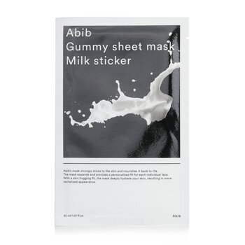 Abib - Gummy Sheet Mask - Milk Sticker Image 1