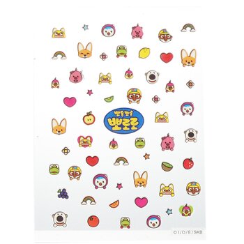 April Korea - Pororo Nail Sticker - # PR 06 Image 1