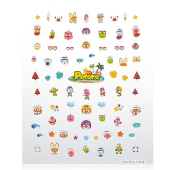 April Korea - Pororo Nail Sticker - # PR 09 Image 1