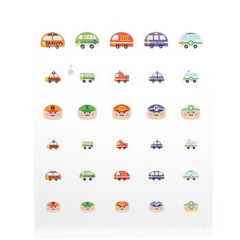 April Korea - April Kids Nail Sticker - # A009K Image 1